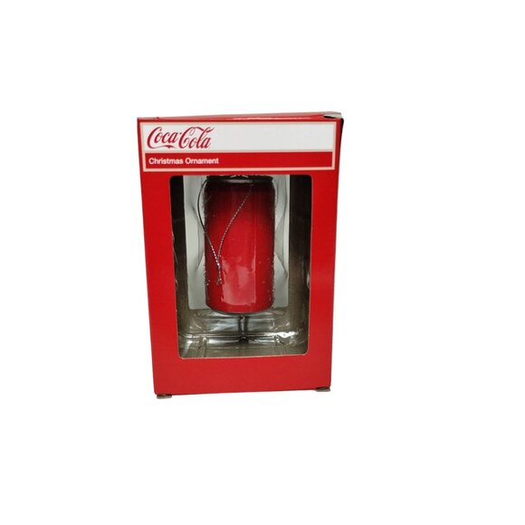 Coca Cola Santa Coke Can 3 in Christmas Tree Holiday Ornament Kurt Adler - Picture 5 of 8